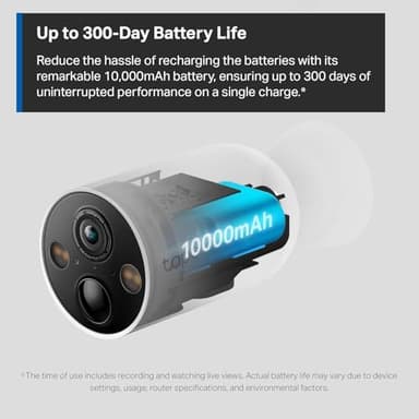 Tapo MagCam, 2025 Wirecutter Best Outdoor Security Camera & PCMag Editors’ Choice, 2K, Battery, Magnetic Mount Wireless Camera, 150° FOV, SD/Cloud Storage, Person/Vehicle Detection - Image 4