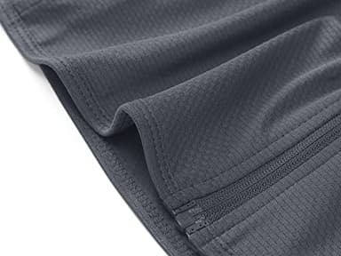 MAGCOMSEN Lightweight Jacket for Women Long Sleeve UPF 50+ Sun Protection Shirts Hiking Running Workout Shirts Grey M - Image 7