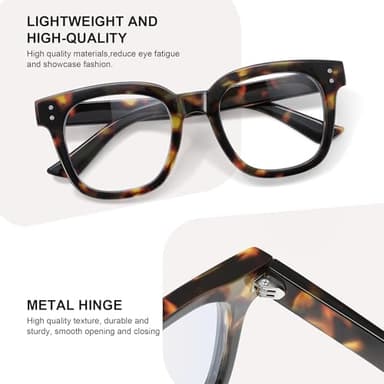 Wrimen Blue Light Blocking Glasses For Woman/Men,Computer Glasses,Anti Eyestrain & UV Protection Eyeglasses - Image 4