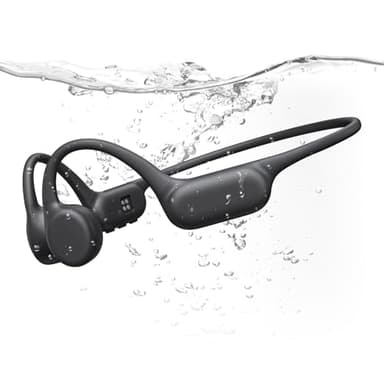 PSIER Bone Conduction Headphones IPX8 Waterproof Swimming Headphones Open Ear Headphones with MP3 Mode 32GB Memory Up to 8 Hours Playtime Bluetooth 5.4 Ear Buds Secure Fit for Running and Fitness - Image 1