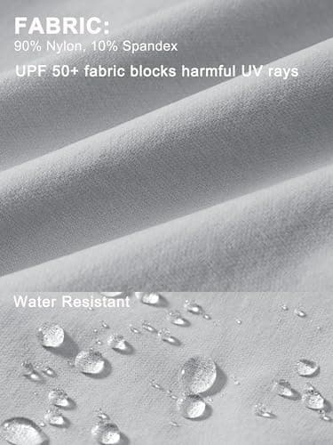 Willit Women's Golf Pants Hiking Pants Quick Dry Lightweight Outdoor Casual Pants with Pockets Water Resistant Gray 10 - Image 4