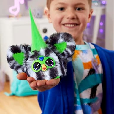 Furby Furblets Fierce & Fabulous 2 Pack, Greenie-Meanie & May-May with 45 Sounds Each, Electronic Plush Toys for Girls & Boys, Back to School Gifts, Ages 6+ (Amazon Exclusive) - Image 8
