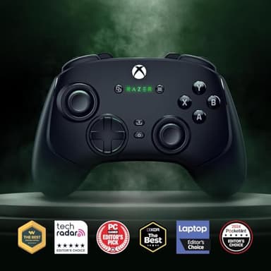 Razer Wolverine V3 Pro Wireless Gaming Controller: Licensed for Xbox Series X|S, Xbox One, Windows PC - 6 Remappable Buttons - Fast Triggers - Customizable Thumbsticks - Wired Tournament Mode - Black (Renewed) - Image 3