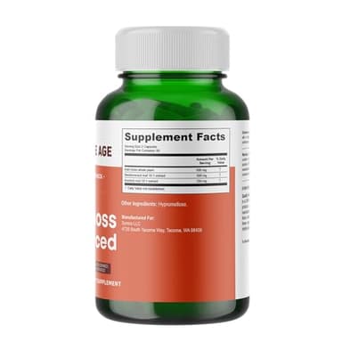 INFINITE AGE 1250mg Sea Moss Advanced Superfood Capsules, 60 Count - High-Potency, Vegan, Made in The USA - Irish Seamoss, Bladderwrack, Burdock Root - Overall Health, Immunity Support - Image 2