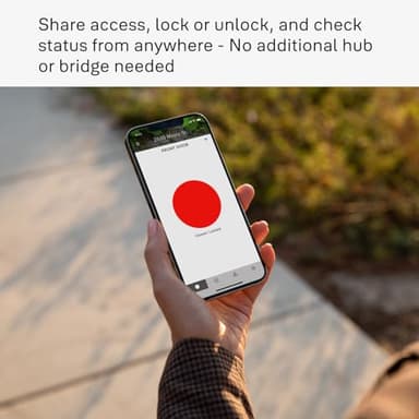 Yale Security Assure Lock 2 Deadbolt, Black Suede Keyed Smart Entry Door Lock with Wi-Fi Connected Keypad for Code Entry and Remote Access, YRD410-WF1-BSP - Image 5