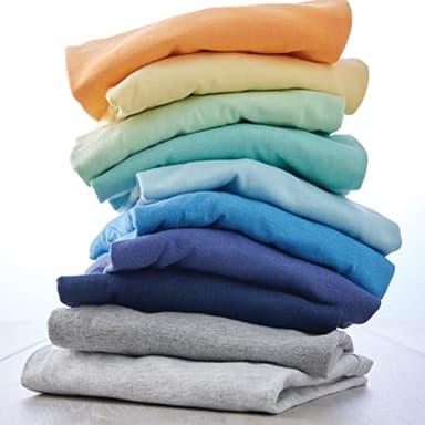 HonestBaby 10-Pack Short Sleeve Bodysuits One-Piece 100% Organic Cotton for Infant Baby Boys, Girls, Unisex, Rainbow Blues, 18 Months - Image 5