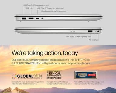 HP Flagship 17.3 Touchscreen Laptop Computer - 17.3 HD+ 250-Nits Display, AMD Ryzen 5 7530U(Beat i7-1165G7), 64GB RAM, 2TB SSD, WiFi 6, Numeric Keypad, Win 11 Pro & Office Pro & External DVD Driver - Image 9