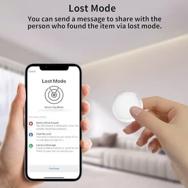 2 Pack GPS Trackers for Vehicles Work with Find My (iOS Only) Real Time Mini Car Item Finder Global Coverage Hidden Car Locator Tracking Device No Monthly Fee or Subscription No SIM Card Required - Image 6
