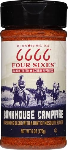 6666 Four Sixes Bunkhouse Campfire Seasoning, 6 Ounce - Image 1