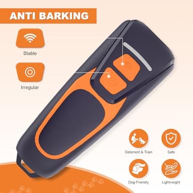 Dog Bark Deterrent Devices, Rechargeable Ultrasonic Anti Barking Device - Image 7