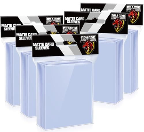 500 Counts Card Sleeves Top Loaders for Trading Cards, Baseball Card Sleeves Penny Soft Toploaders Compatible with Football, Sports, Game Cards - Image 1