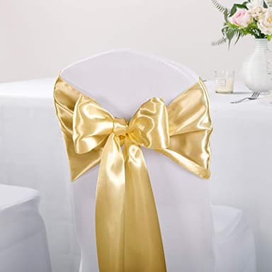 5-Pack Satin Table Runner Light Gold 12 x 108 inches Long, Table Runners for Wedding, Birthday Parties, Banquets Decorations(5 Pack, 12x108 Inch, Light Gold) - Image 7