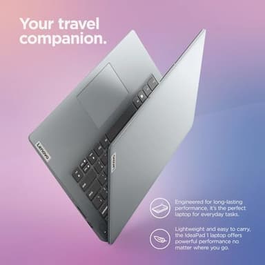 Lenovo IdeaPad 14" Laptop Computer 2025, 12GB RAM, 884GB Storage (256GB SSD +128GB eMMC +500GB Ext), Intel Core Processor, UHD Graphics, Long Battery WiFi-6, MarxsolAccessory, 1-Yr Office 365, Win 11 - Image 5