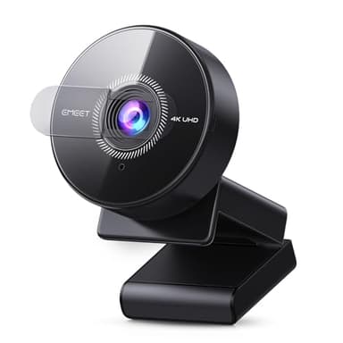 EMEET C950 4K Webcam for PC - 8 Megapixels 4K UHD, PDAF Autofocus, Noise-Canceling Mic, 70° FOV, 1080P@60FPS, Privacy Cover, USB 2.0 Plug&Play, No Tripod Hole, Ideal Webcam for Zoom/Teams/Google Meet - Image 1