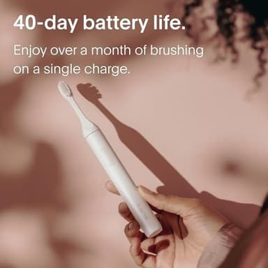 SURI Electric Toothbrush - Sustainably Designed in California. Electric Toothbrushes Adults. Durable Slim Sonic Travel Tooth Brush. 40-Day Battery - Image 4