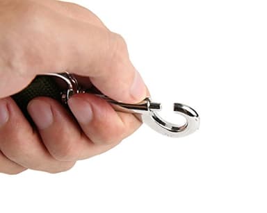 Strong Nylon Dog Leash with 2-Layer, 4 FT/ 6 Feet Long, 1 Inch Wide for Medium Large Dogs (1'' x 5 FT, Green) - Image 4