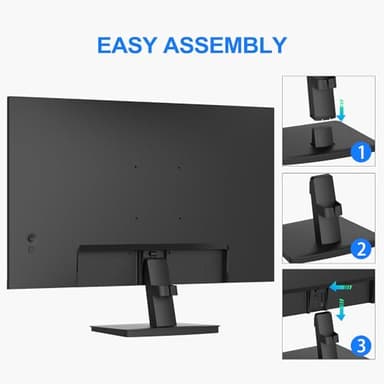 SANSUI Monitor 22 inch 1080p FHD 75Hz Computer Monitor with HDMI VGA, Ultra-Slim Bezel Ergonomic Tilt Eye Care LED Display for Home Office (ES-22F1 HDMI Cable Included) - Image 9