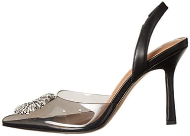 The Drop Women's Klara Clean Pointed Toe, Clear Black, 6.5 - Image 8