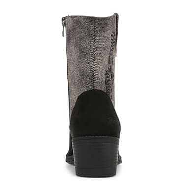 Blowfish Malibu Womens Rebel 2 Western Ankle Bootie Black/Charcoal 7.5 M - Image 3