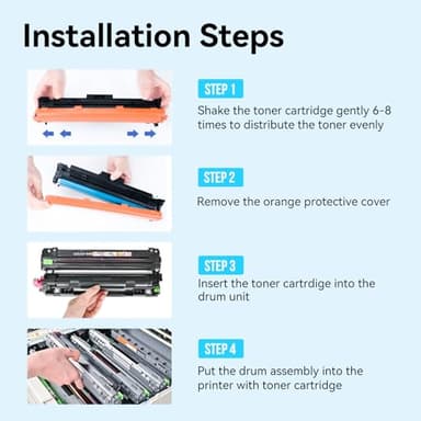 LEMERO UEXPECT TN-227BK/C/M/Y High Yield Toner Cartridge Compatible Replacement for Brother TN227 TN-227 TN227BK TN223BK TN223 TN-223 for MFC-L3770CDW HL-L3290CDW MFC-L3710CW HL-L3270CDW ( 5 Pack) - Image 5