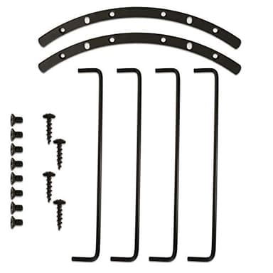 Goldwood 10" Woofer Protection Grille Steel Speaker Bar Grill Black (BAR-10B) - Image 3