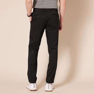 Amazon Essentials Men's Slim-Fit Stretch Golf Pant, Black, 33W x 34L - Image 3