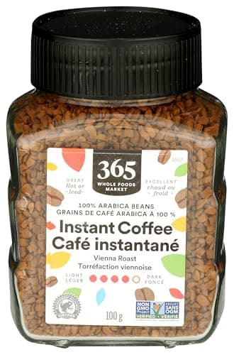 365 by Whole Foods Market, Instant Coffee, Dark Roast, 3.5 Ounce - Image 1
