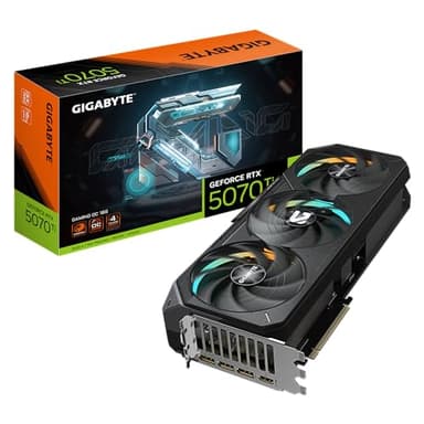 GIGABYTE GeForce RTX 5070 Ti Gaming OC 16G Graphics Card, 16GB 256-bit GDDR7, PCIe 5.0, WINDFORCE Cooling System, GV-N507TGAMING OC-16GD Video Card - Image 1