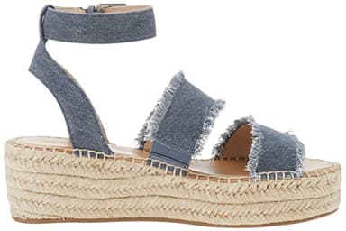 The Drop Women's Listilla Espadrille Wedge Sandal, Chambray, 8.5 - Image 7