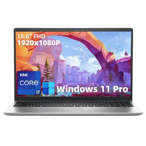 Dell Inspiron-3530 15.6in-FHD Business Laptop - 13th Gen Intel i7-1355U, Intel Iris Xe Graphics, Wi-Fi 6, Backlit Keyboard, Fingerprint Reader, w/USB Hub Win11 Pro & MS Office (64GB | 4TB SSD) - Image 1