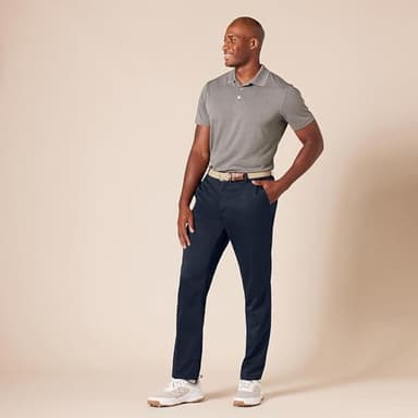 Amazon Essentials Men's Slim-Fit Stretch Golf Pant, Navy, 32W x 34L - Image 8