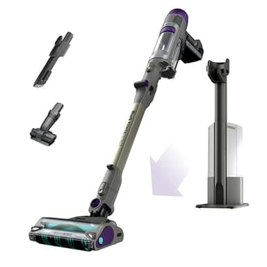 Shark Cordless Vacuum Cleaner with HEPA Filter, PowerDetect Clean & Empty, Powerful Suction, Auto-Empty System, Pet Hair Pickup, Carpets & Hardfloor, Dark Gray, IP3251 - Image 1