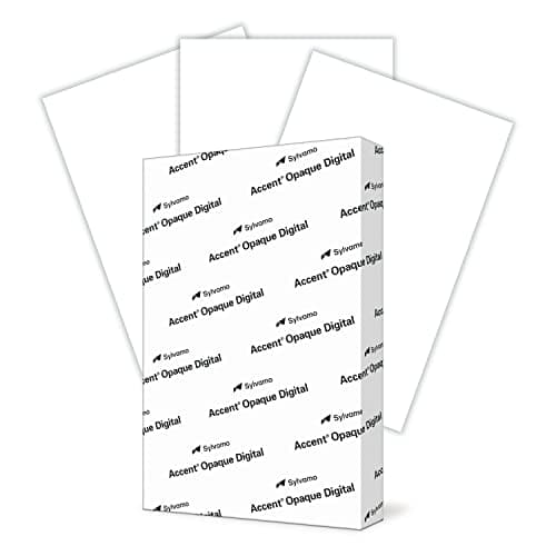 Accent Opaque White Printer Paper, 11” x 17” 40lb Bond/100lb Text Copy Paper – 250 Sheets (1 Ream) – Premium Smooth Finish Computer Paper, 97 Bright, 148gsm – Multipurpose White Copy Paper – 188081R - Image 1