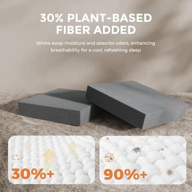 Sweetnight Full Mattress,10 Inch Memory Foam Full Size Mattress in a Box for Pressure Relief & Motion Isolation,Medium Plush and CertiPUR-US Certified - Image 2