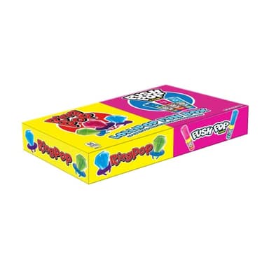 Bazooka Brands Halloween Candy Variety Pack, 30 Ct Bulk Individually Wrapped Hard Candy from Push Pop & Ring Pop, Full Size, Birthday Party Favors, Trick or Treat, Halloween Bowls, Gifts for Kids - Image 8