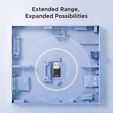 UGREEN USB Bluetooth Adapter for PC Bluetooth 5.4 Dongle Receiver EDR & BLE, Plug & Play Supports Windows 11/10/8.1, for Desktop, Laptop, Headphone,Keyboard,Mouse, Speakers,Printer - Image 8