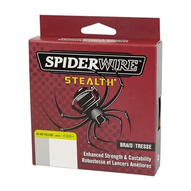 SpiderWire Stealth® Superline, Hi-Vis Yellow, 8lb | 3.6kg, 125yd | 114m Braided Fishing Line, Suitable for Freshwater and Saltwater Environments - Image 5