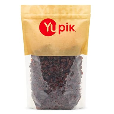 Yupik Cranberries Apple Juice Infused, 2.2 lb, Gluten-Free, Kosher, Vegan, Dried Fruits, No Added Sugar, Plump & Chewy, Source of Fiber, Healthy Snacks, Ideal for Baking & Topping - Image 1