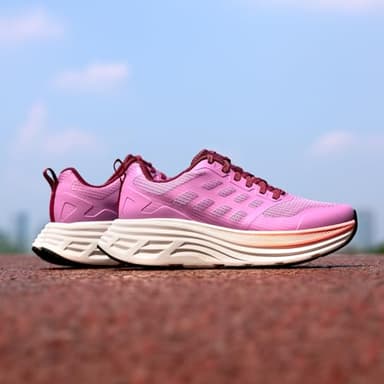 NORTIV 8 Women's Walking Shoes Cushion Running Tennis Shoes ActiveFloat Non-Slip Comfortable Breathable Workout Gym Sports Athletic Fashion Sneakers,Size 6.5,Purple,SNWS245W - Image 8