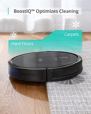 eufy Robot Vacuum 11S MAX, Super Thin, Powerful Suction, Quiet, Self-Charging Robotic Vacuum Cleaner, Cleans Hard Floors to Medium-Pile Carpets, Black - Image 4