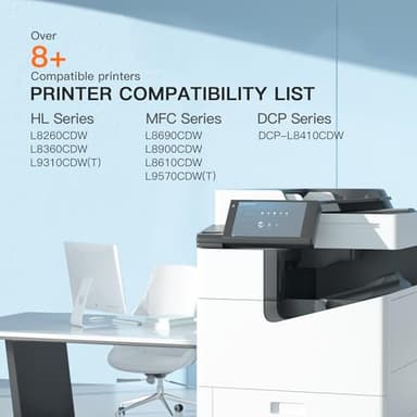 E-Z Ink TN436 Toner Cartridge Replacement for Brother TN436 TN433 TN431 Toner to Use with Brother HL-L8260CDW, L8360CDW, MFC-L8690CDW, L8900CDW, DCP-L8410CDW Printers(Cyan ,1 Pack) - Image 2