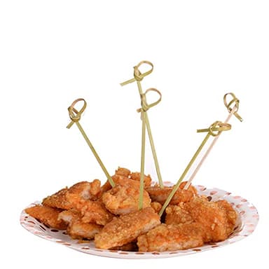 300PCS 4 Inch Bamboo Cocktail Picks - Knot Picks, Skewers, Toothpicks for Appetizers & Events - Image 7