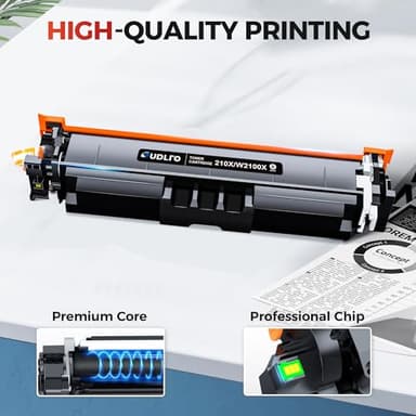 210X Toner Cartridges 4 Pack - 4301fdw Toner Replacement for HP 210A Toner Cartridges: HP 210X 210A Work with Color Laser Jet Pro MFP 4301fdw 4201dn 4301fdn 4201dw | W2100X W2100A High Yield Ink - Image 4