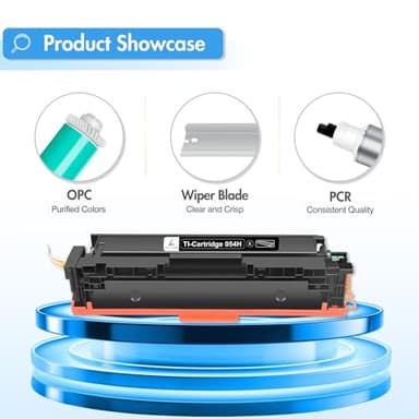 TRUE IMAGE Compatible 054 054H Toner Cartridge Replacement for Canon 054 054H Toner for Canon Color ImageCLASS MF644Cdw MF642Cdw LBP622Cdw MF641Cw Printer Toner (Black Cyan Magenta Yellow, 4-Pack) - Image 6