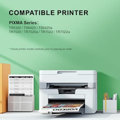 PG-260 XL/CL-261 XL Ink Cartridges Relpacement for Canon 260 and 261 Ink Cartridges High Yield 260 261 XL ink cartridges for Canon Printers TR7020 TS6420 TS5320 TR7022 TR7020a TR6420a TR7022a (2 Pack) - Image 2