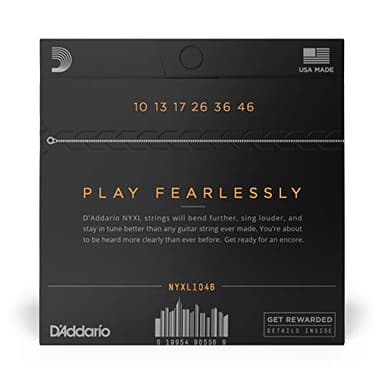 D'Addario Guitar Strings - NYXL Electric Guitar Strings - NYXL1046 - Unrivaled Strength, Tuning Stability, Enhanced Mid-Range - For 6 String Guitars - Made in the USA - 10-46 Regular Light, 1-Pack - Image 2