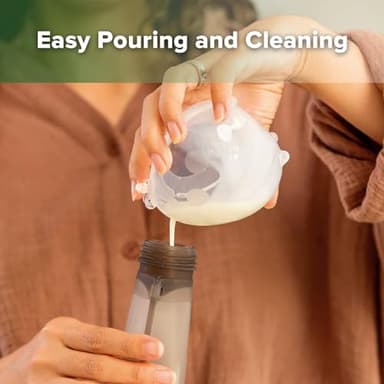 haakaa Ladybug Milk Collector Wearable Milk Collector Ladybug Breastmilk Collector Breastfeeding Milk Catchers Breast Milk Savers 2.5oz/75ml 2 PCS - Image 6