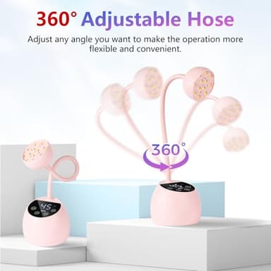 Makartt UV LED Nail Lamp - Gooseneck UV Light for Gel Nails Cherie Cordless USB 39W Nail Dryer Gel Lamp with 4 Times & Auto Sensor Professional Fast Flash Curing Polish Nail Art - Image 4