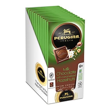 Perugina Milk Chocolate & Hazelnuts bar, 3 Oz Pack of 12 - Image 2