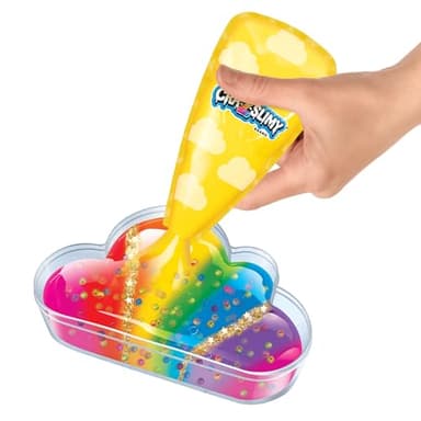 CRA-Z-Slimy Over The Rainbow Slimy Creations Kit - Rainbow Slime Mixing Set, 12 Pre Made Slime Colors with Add-in Charms, Kids Arts & Crafts Set for Boys and Girls Ages 6 and Up, Ages 8 and Up - Image 5